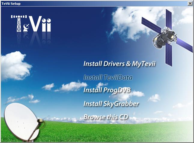 TeVii install shall